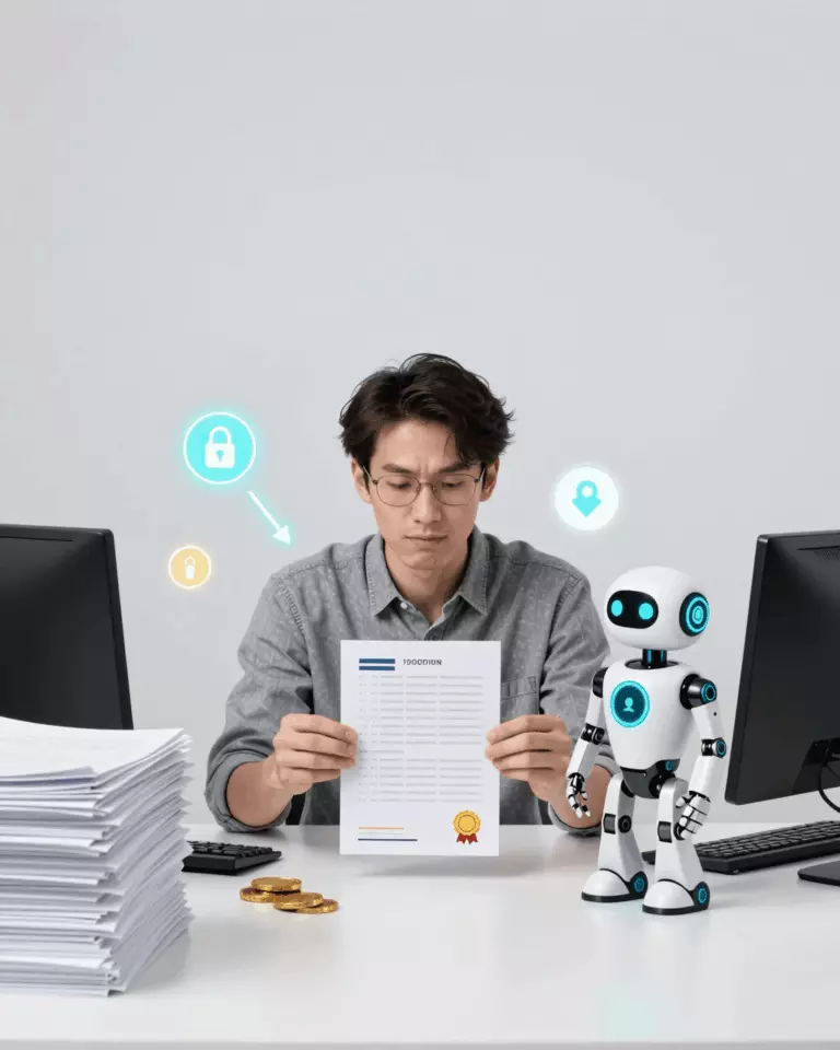 AI Essay Grading Vs Manual Instructor Grading course-building visual for teachers, trainers, and WordPress course creators