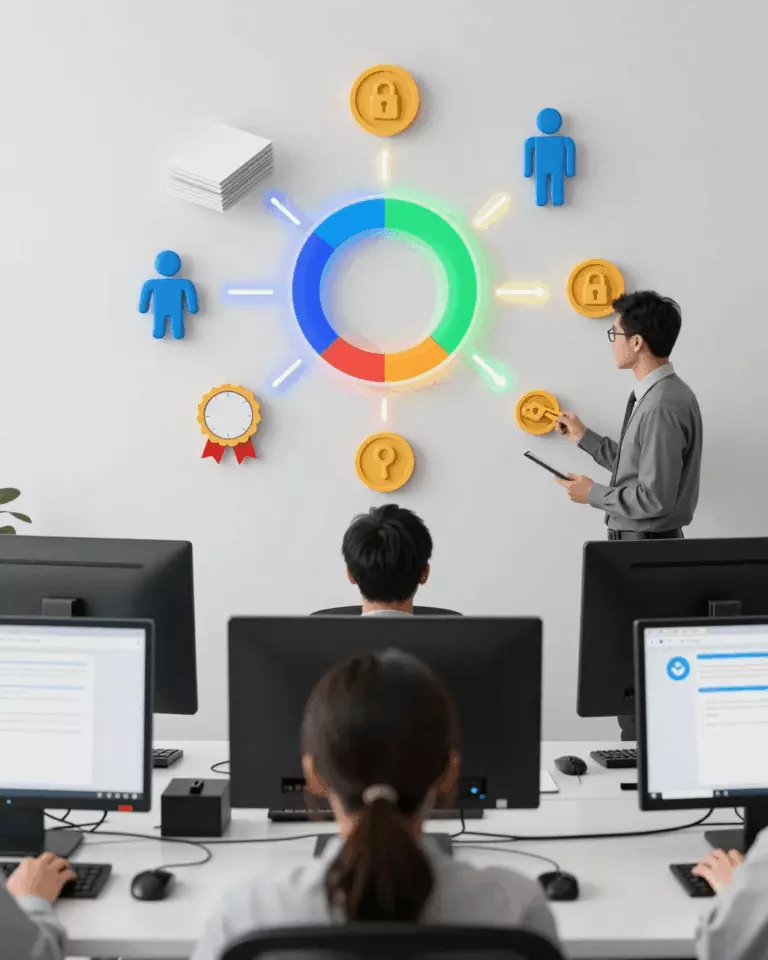 How To Build An Employee Training Portal In WordPress course-building visual for teachers, trainers, and WordPress course creators